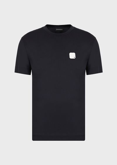 Emporio Armani Tshirt אמפוריו ארמני חולצה טישרט סקוץ' לוגו חיוך